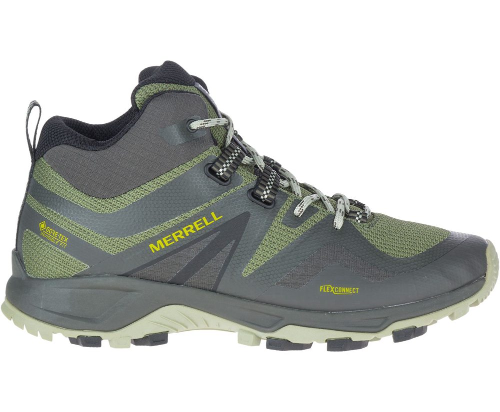 Merrell Vandrestøvler Herre - Mqm Flex 2 Mid Gore-Tex® - Olivengrøn - ASN307142